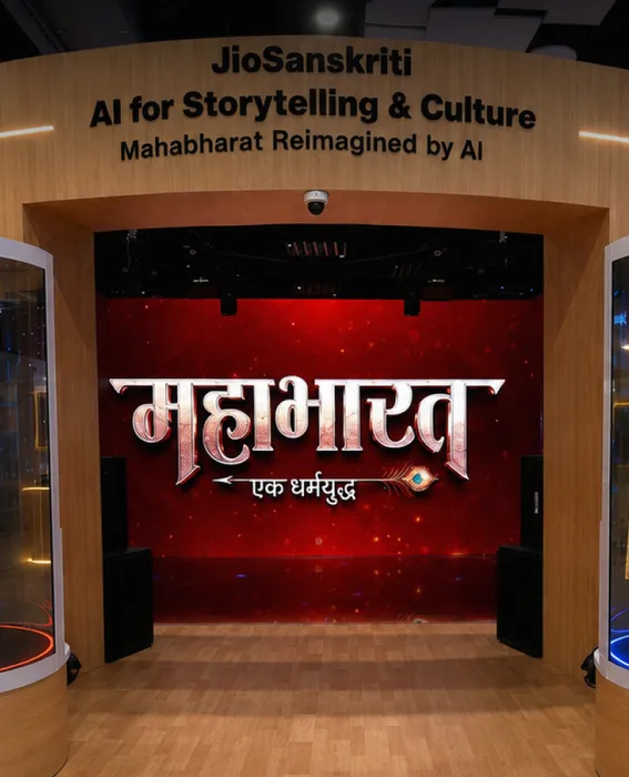 AI Mahabharat storytelling experience