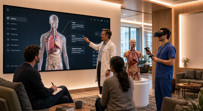 Healthcare experience center
