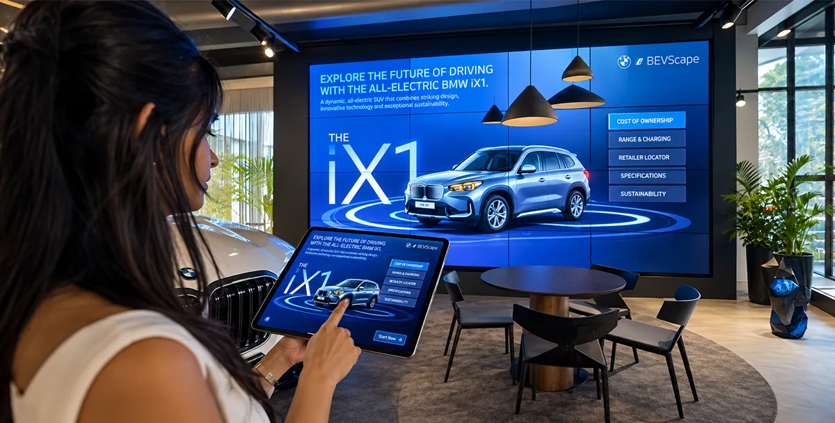 IPAD SYNCED Interactive screen