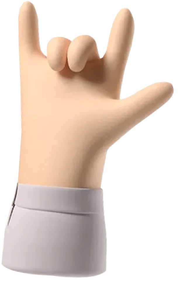 Decorative hand illustration