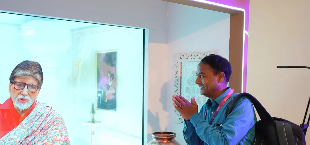 immersive experience at jio waves